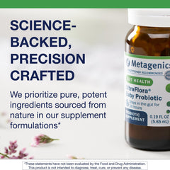 Gluten-free and vegetarian Metagenics UltraFlora Baby Probiotic formula