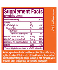 Metamucil citrus berry flavor close up tasty daily fiber source