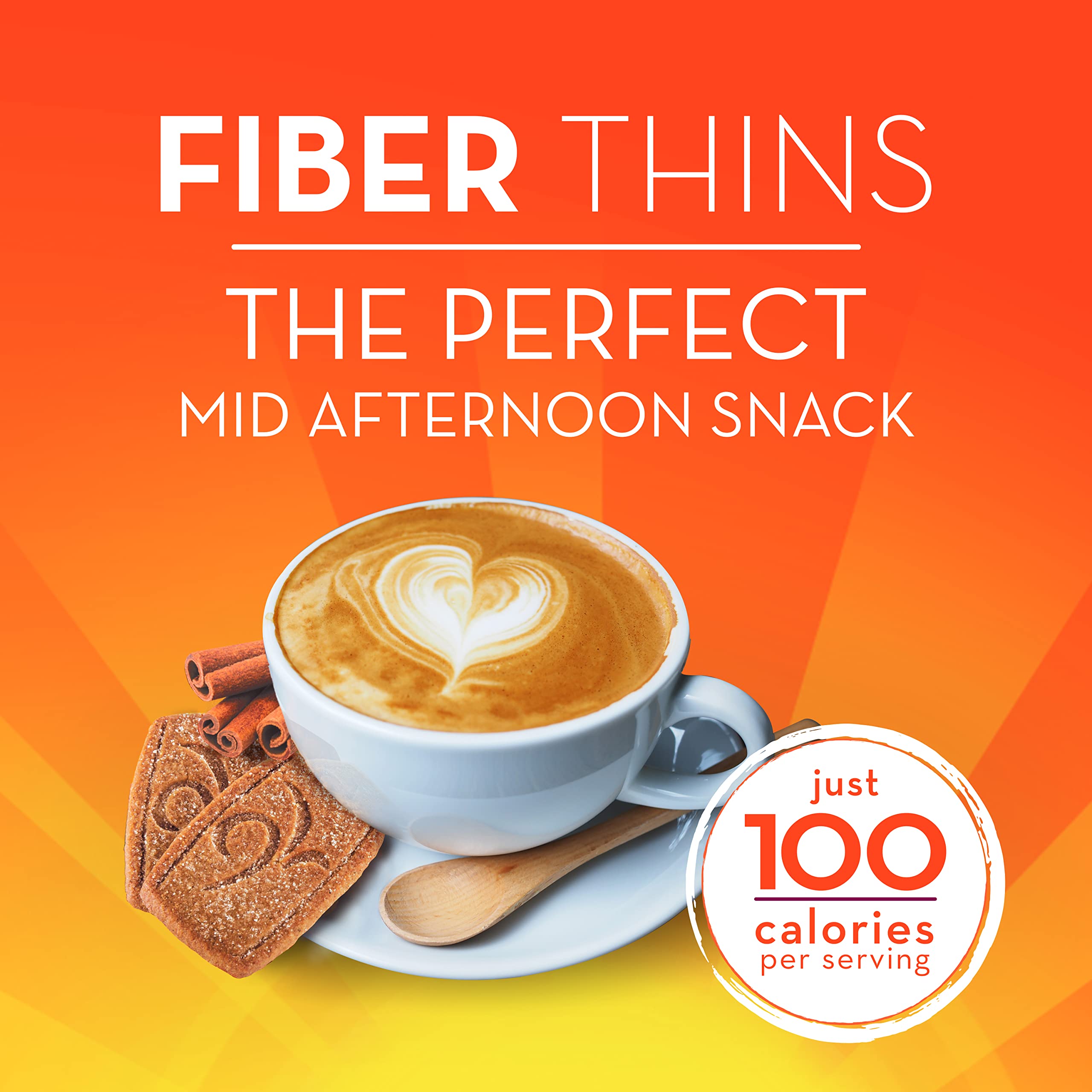Metamucil Fiber Thins Cinnamon Spice serving pack for daily fiber intake.