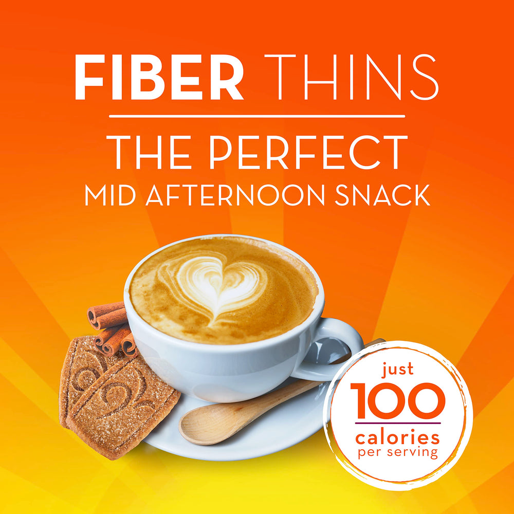 Metamucil Fiber Thins Cinnamon Spice serving pack for daily fiber intake.