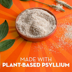 Pouring Metamucil Fizzy Fiber Metabolism into water creates fizz.
