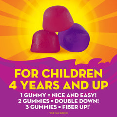 Metamucil Kids Fiber Gummies being poured into a hand for a quick snack