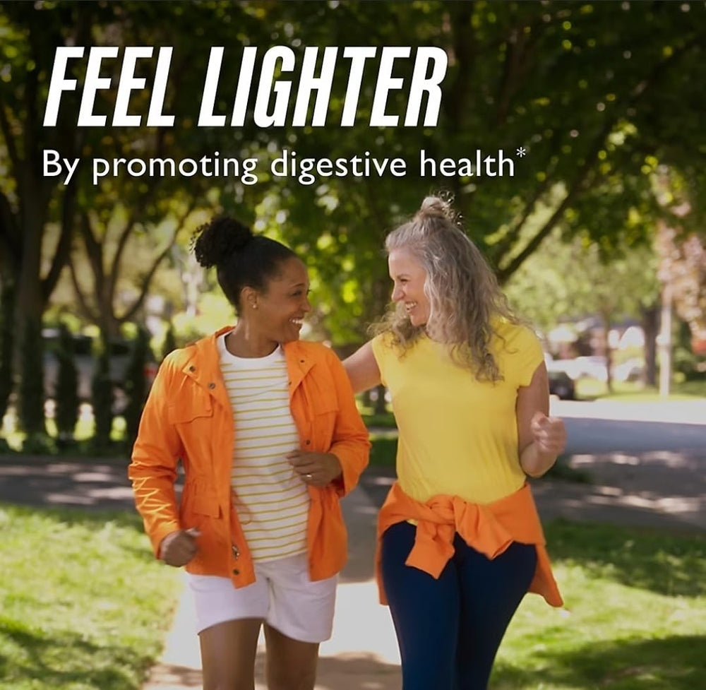 Metamucil plant-based psyllium husk capsules highlight plant-based fiber.