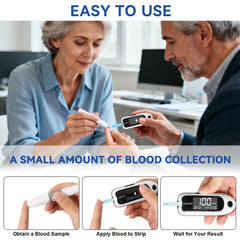 Metene S control solution included to verify test accuracy