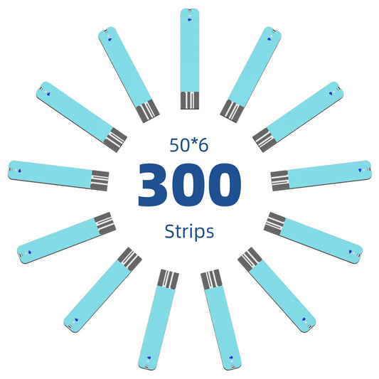Metene TD-4116 test strips vial shown for secure storage
