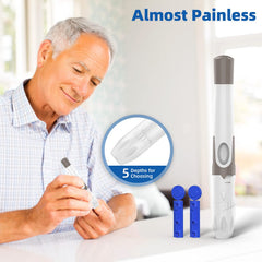 Metene TD-4116 lancing device for easy testing anytime.