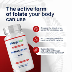 Methyl-Life daily dose is one chewable tablet for simplicity.