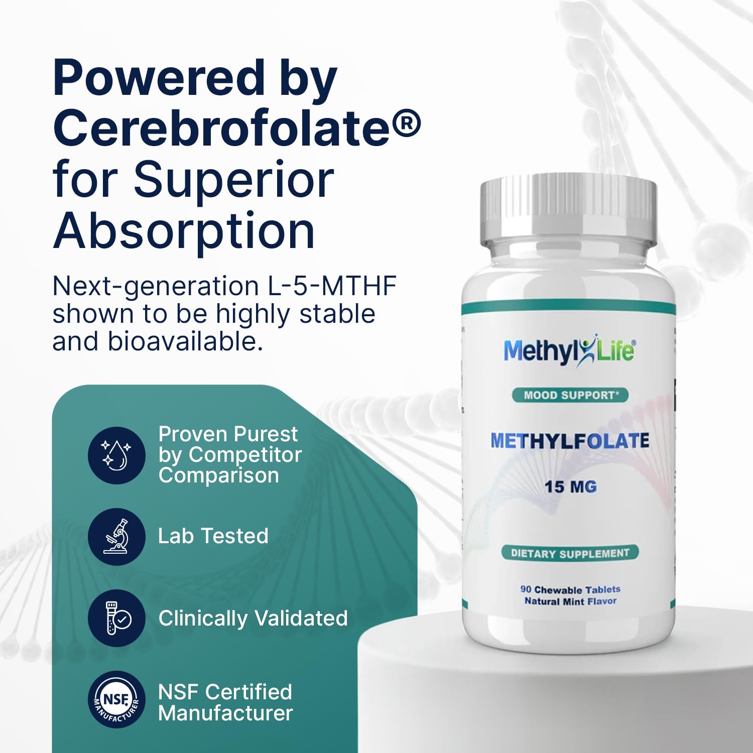 Methyl-Life daily-use scene highlighting easy, non-pill intake.