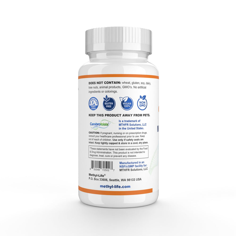 Methyl-Life USA-made facility, emphasizing strict quality standards.