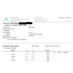 Product testing ensures no heavy metals in methylene blue tablets