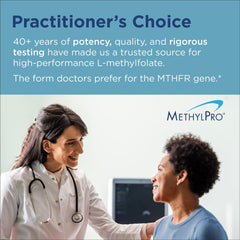 MethylPro capsules in hand, emphasizing easy daily intake