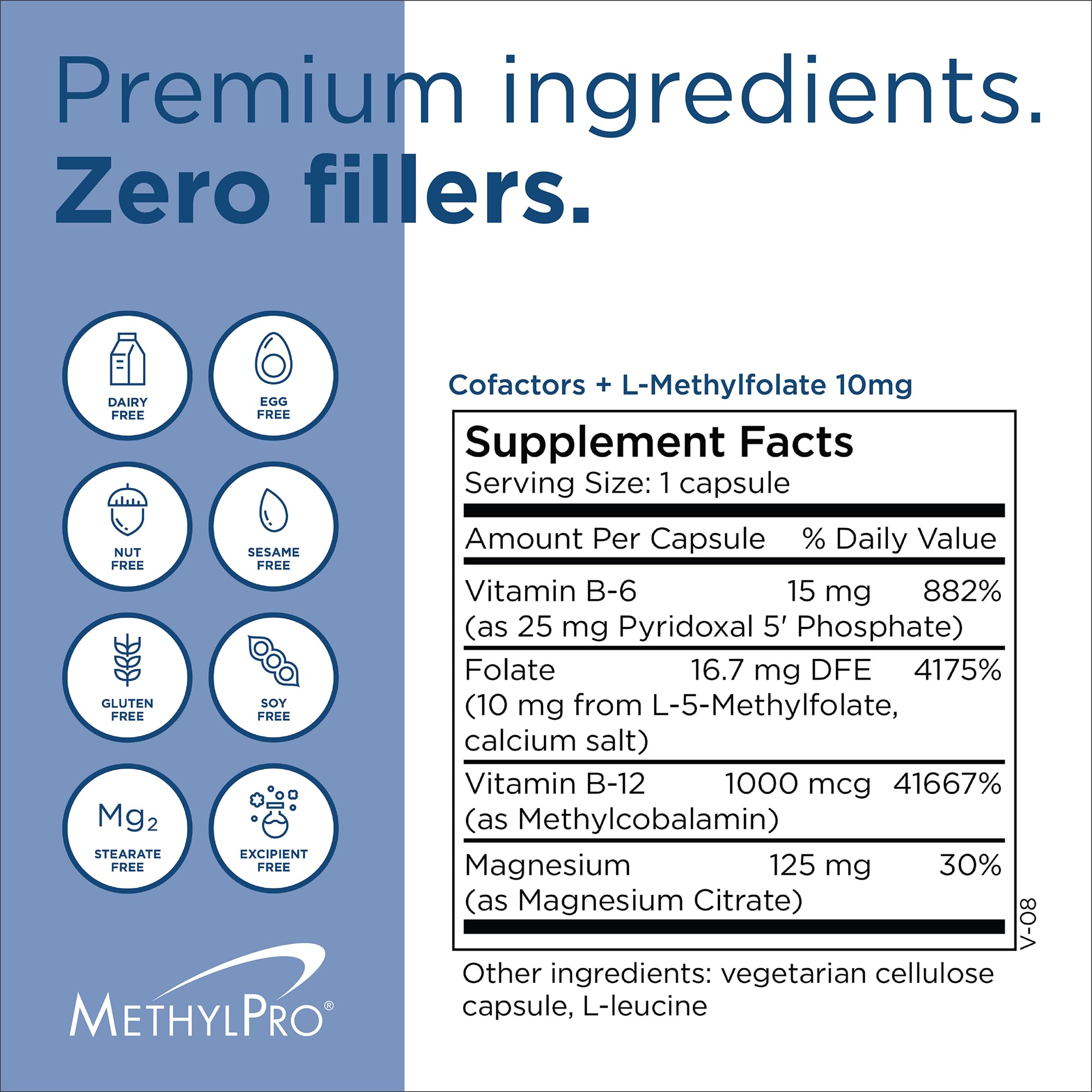 Gluten-free and dairy-free formula suitable for sensitive diets.
