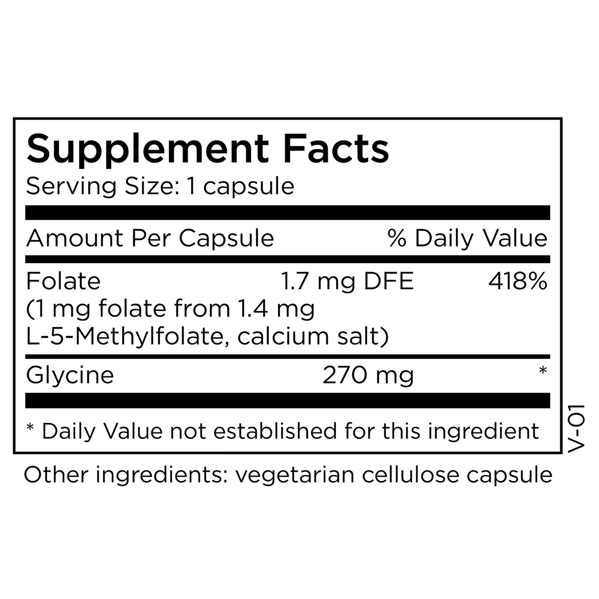 MethylPro L-Methylfolate capsules ready for daily dosing and methylation support