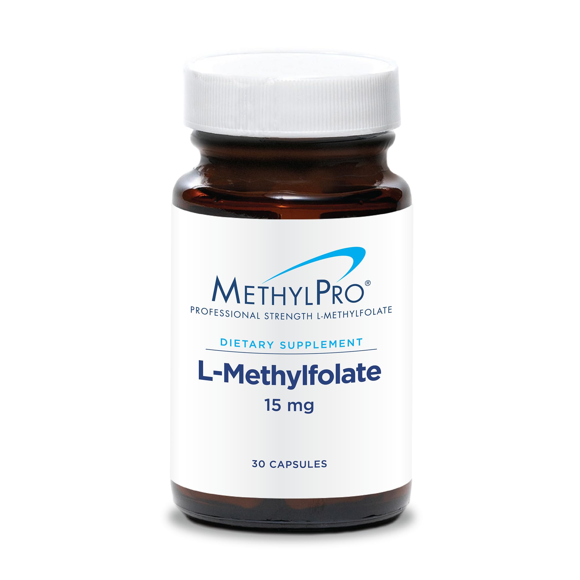 MethylPro L-Methylfolate 30-count bottle front view for daily brain support