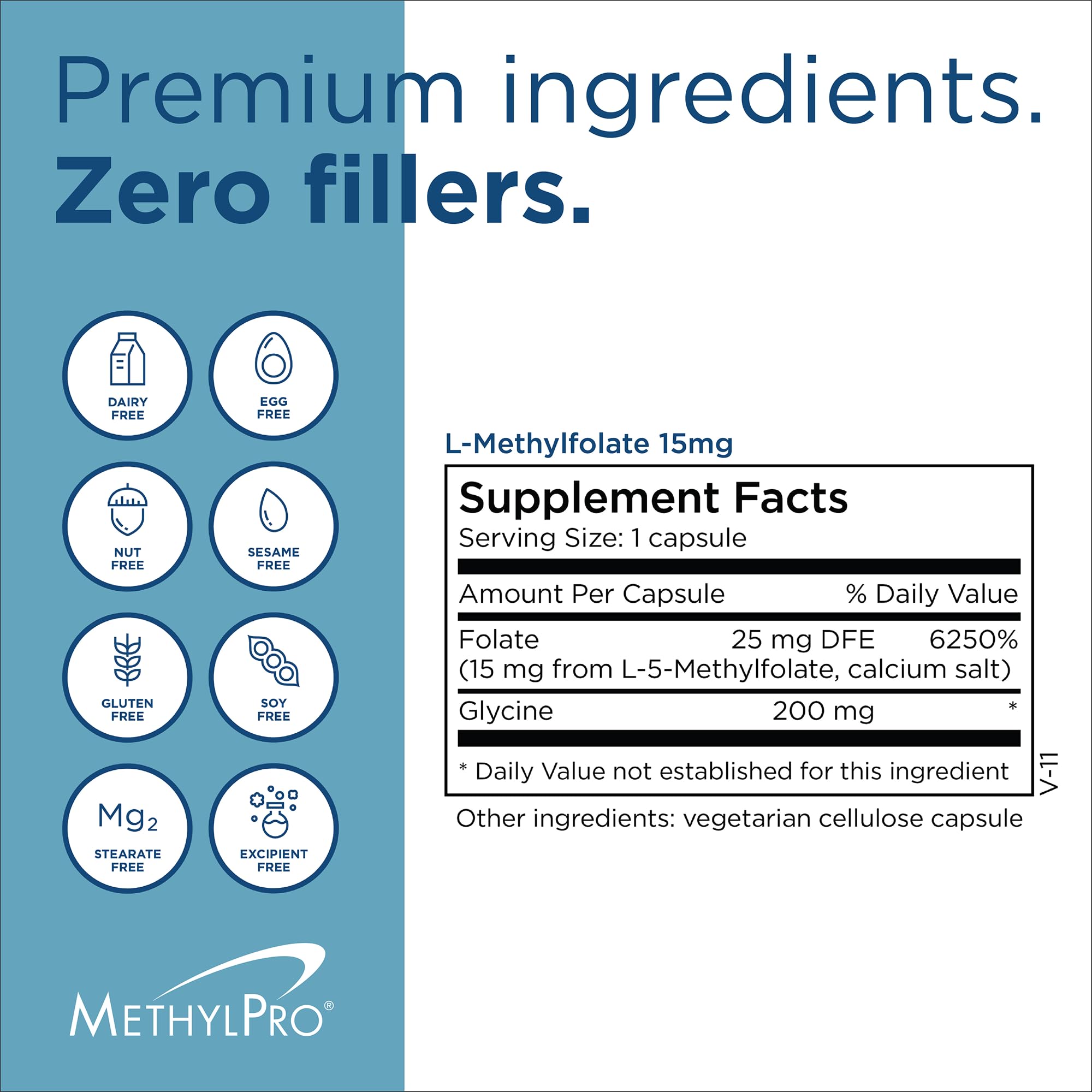 Daily-use setup with MethylPro capsules and water