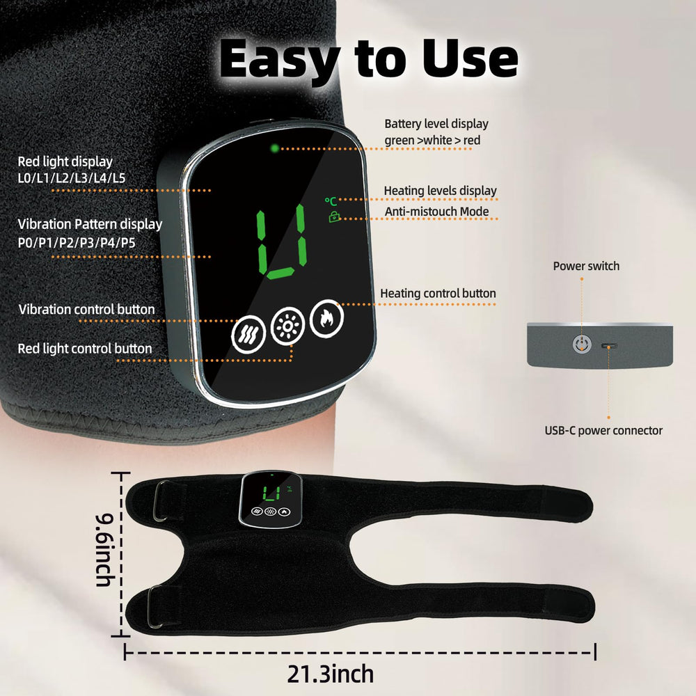 METIKO compact home therapy device for knee and elbow use