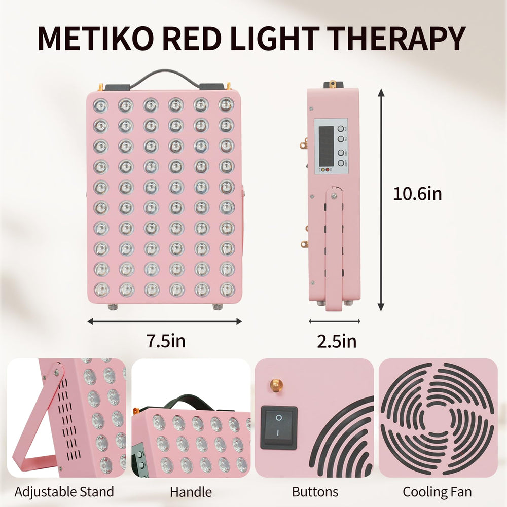 METIKO panel with portable handle for easy setup and angled use