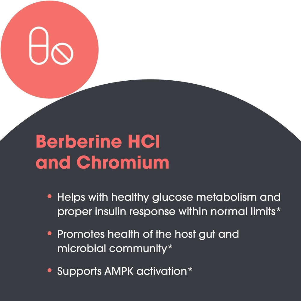 Daily-use ritual with Metabolic Maintenance berberine-chromium capsules