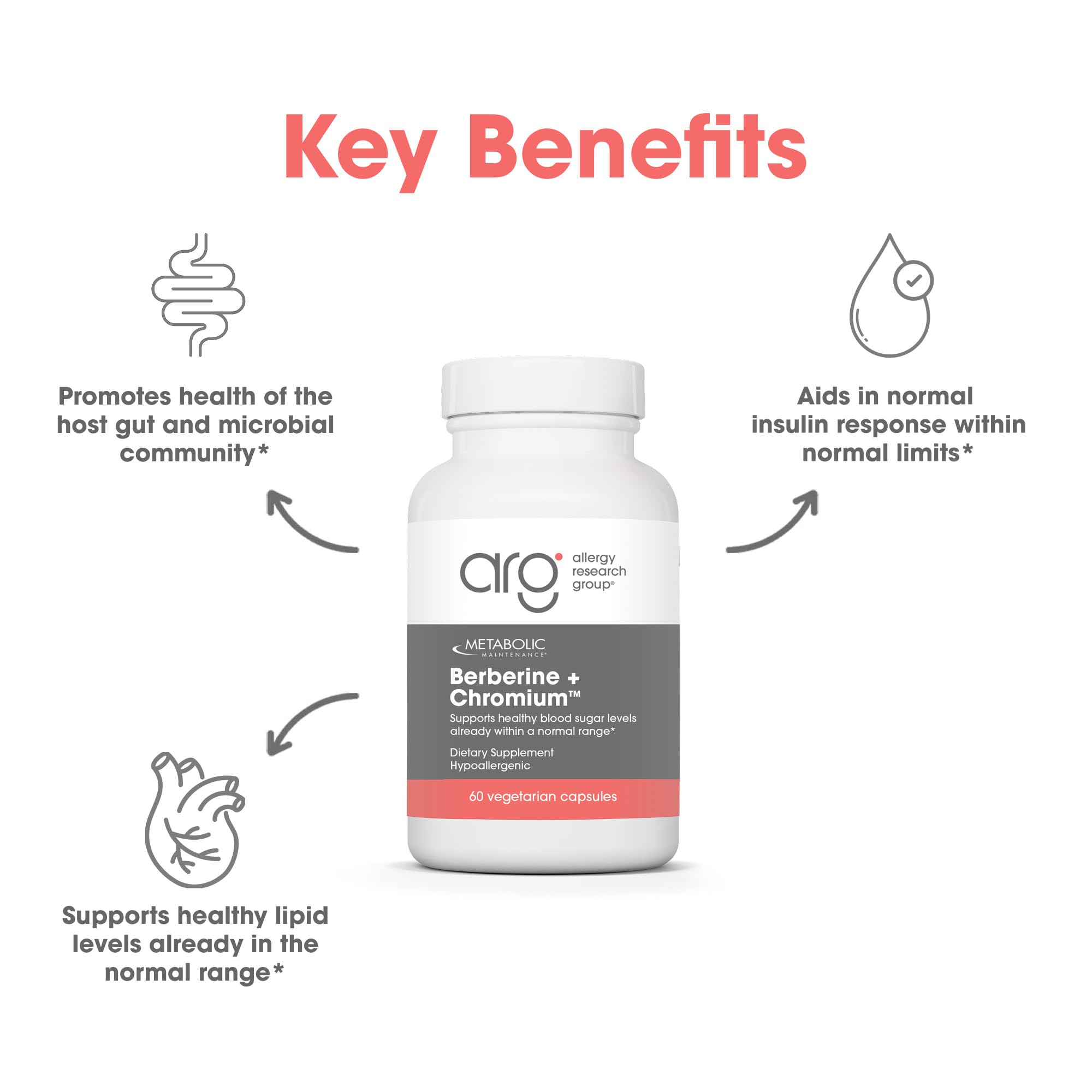 Vegetarian capsules packaging with no fillers and BPA-free bottle