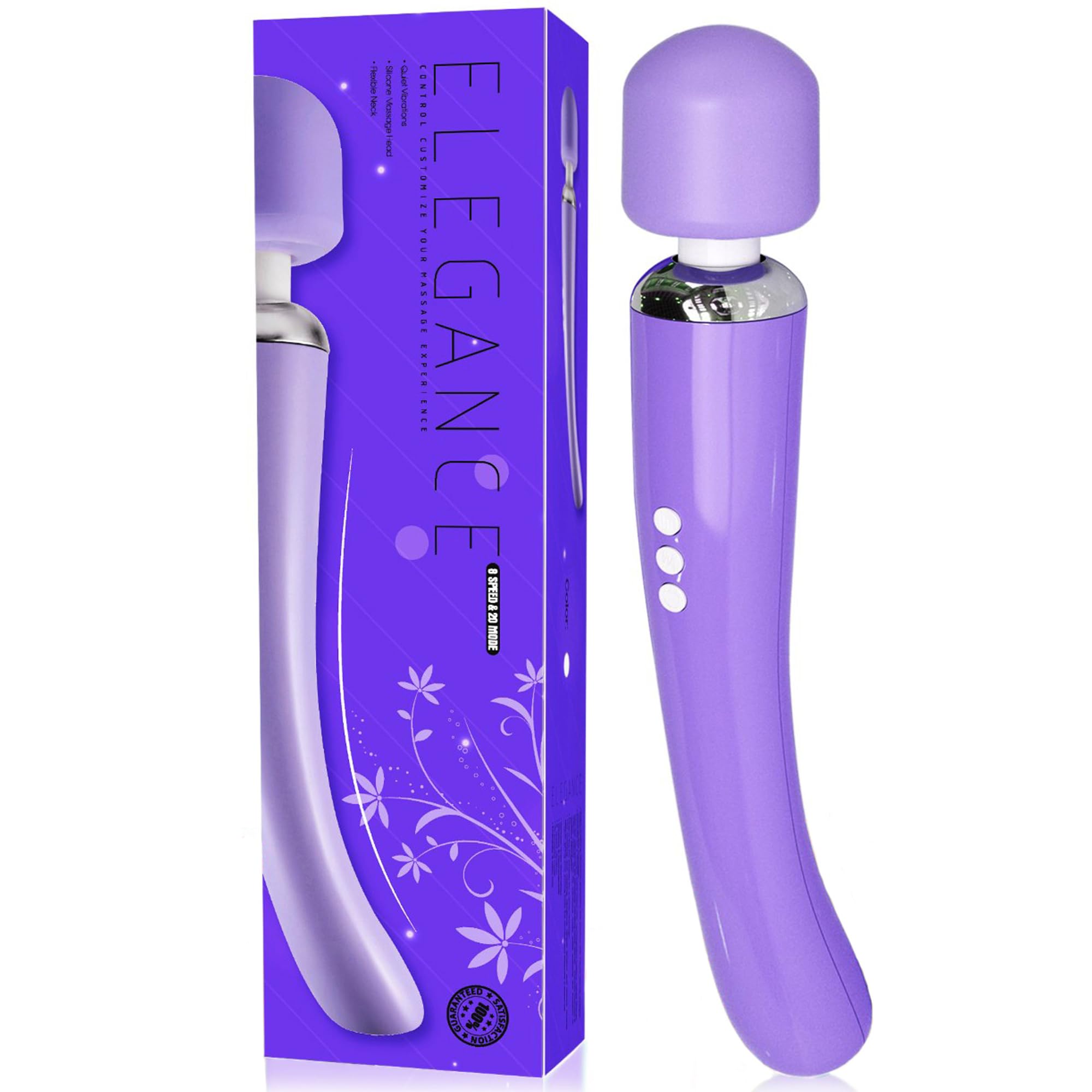 Metooka therapeutic cordless massager compact design for portable relief and easy handling.