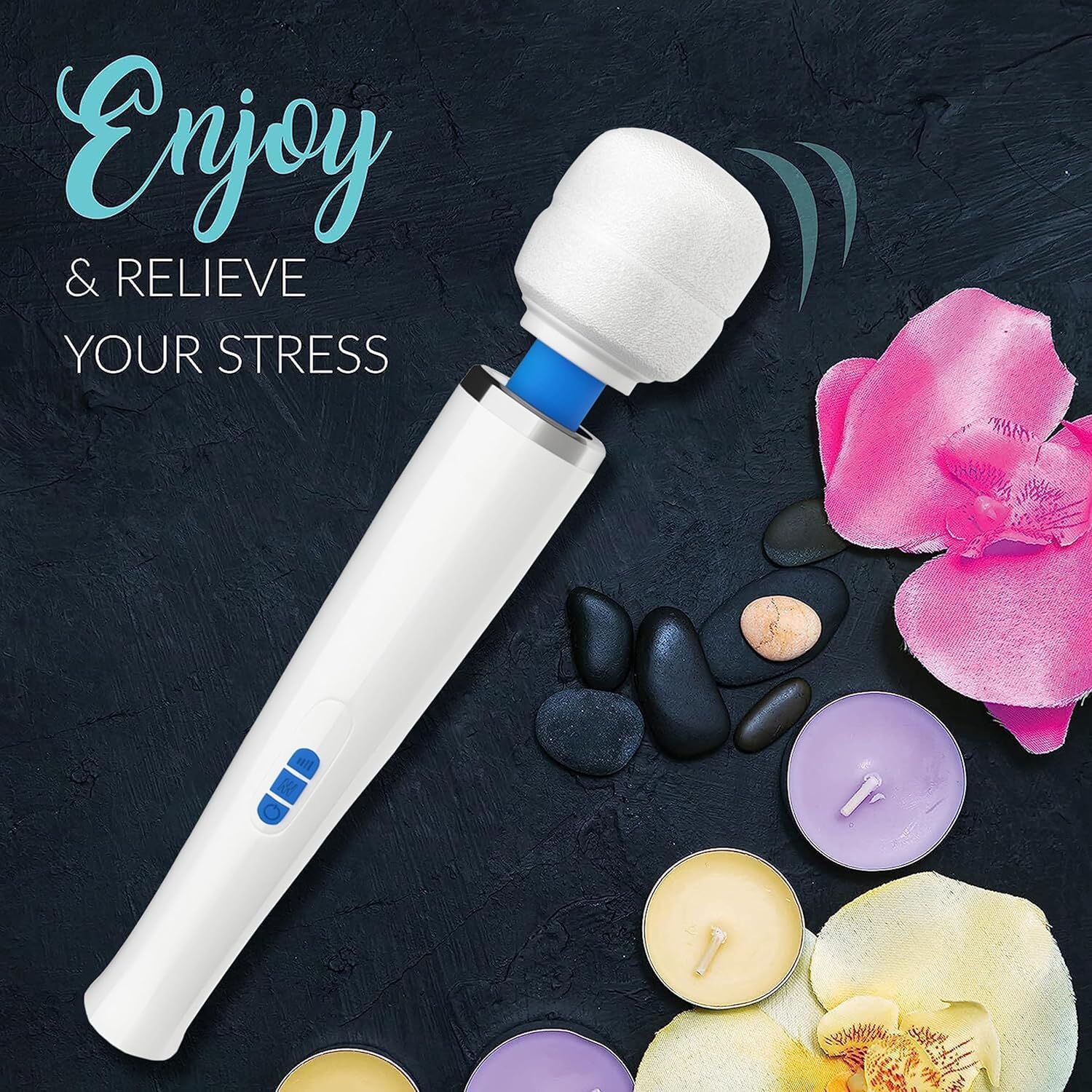 Metooka massager ergonomic grip for comfortable handling
