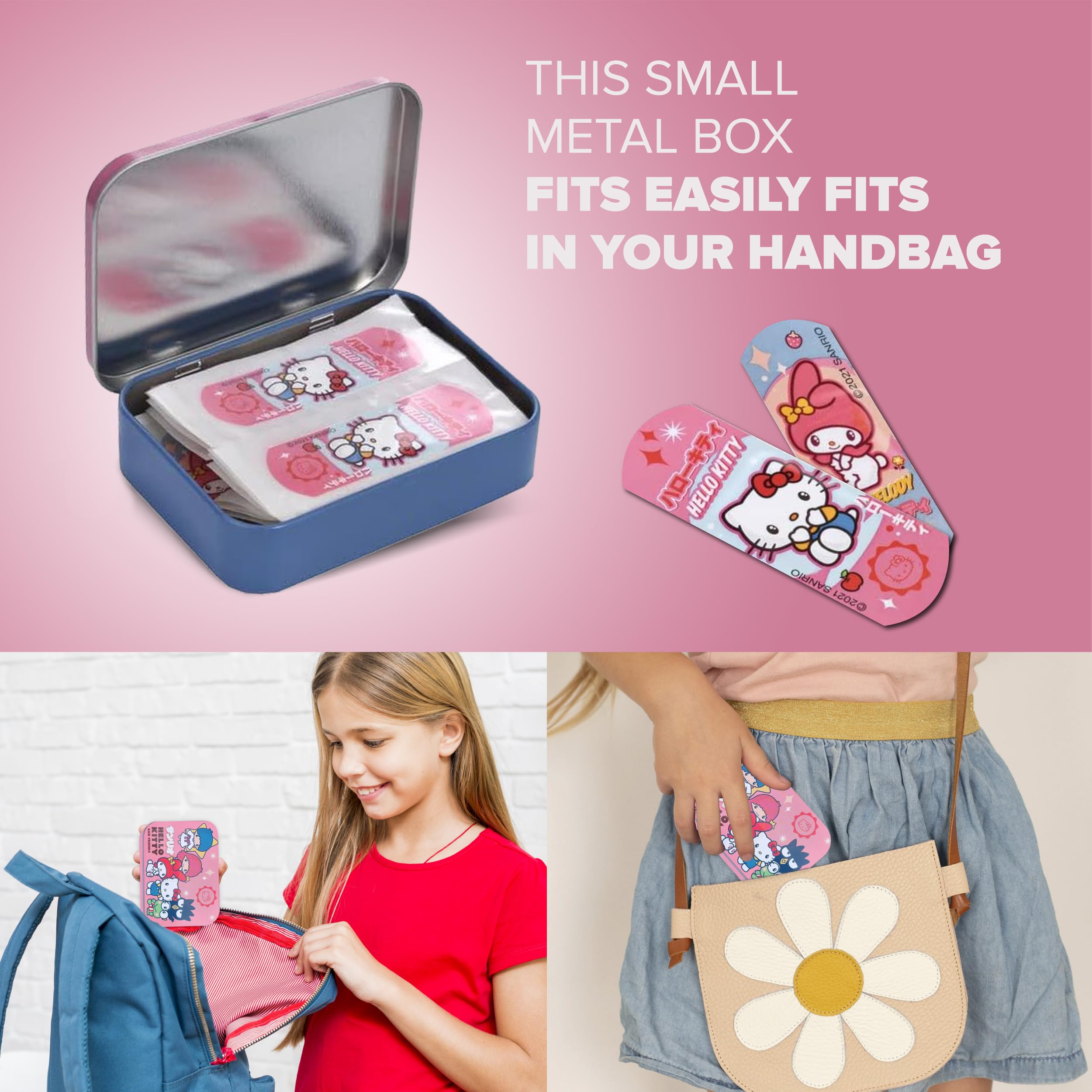 Mevsim Store compact metal box keeps plasters organized for kids on the move
