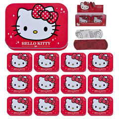 Mevsim Store Hello Kitty plaster tin for kids' backpacks, portable and fun.