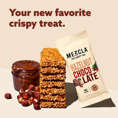 Mezcla on-the-go snack held in hand for busy days.