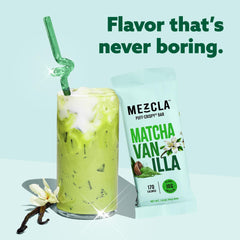 Mezcla Bar with 10g plant protein for everyday fueling.