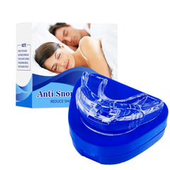 MFANBLAS anti-snore device mouthpiece close-up showing adjustable comfort for nightly use