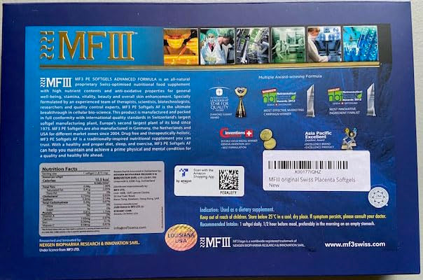 MFIII production Swiss GMP plant image conveys rigorous manufacturing standards and product consistency.