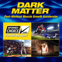 MHP Dark Matter fruit punch serving dissolves easily for post-workout refreshment