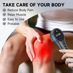 MHPoycd red light therapy aiding body relaxation for neck, shoulders, back