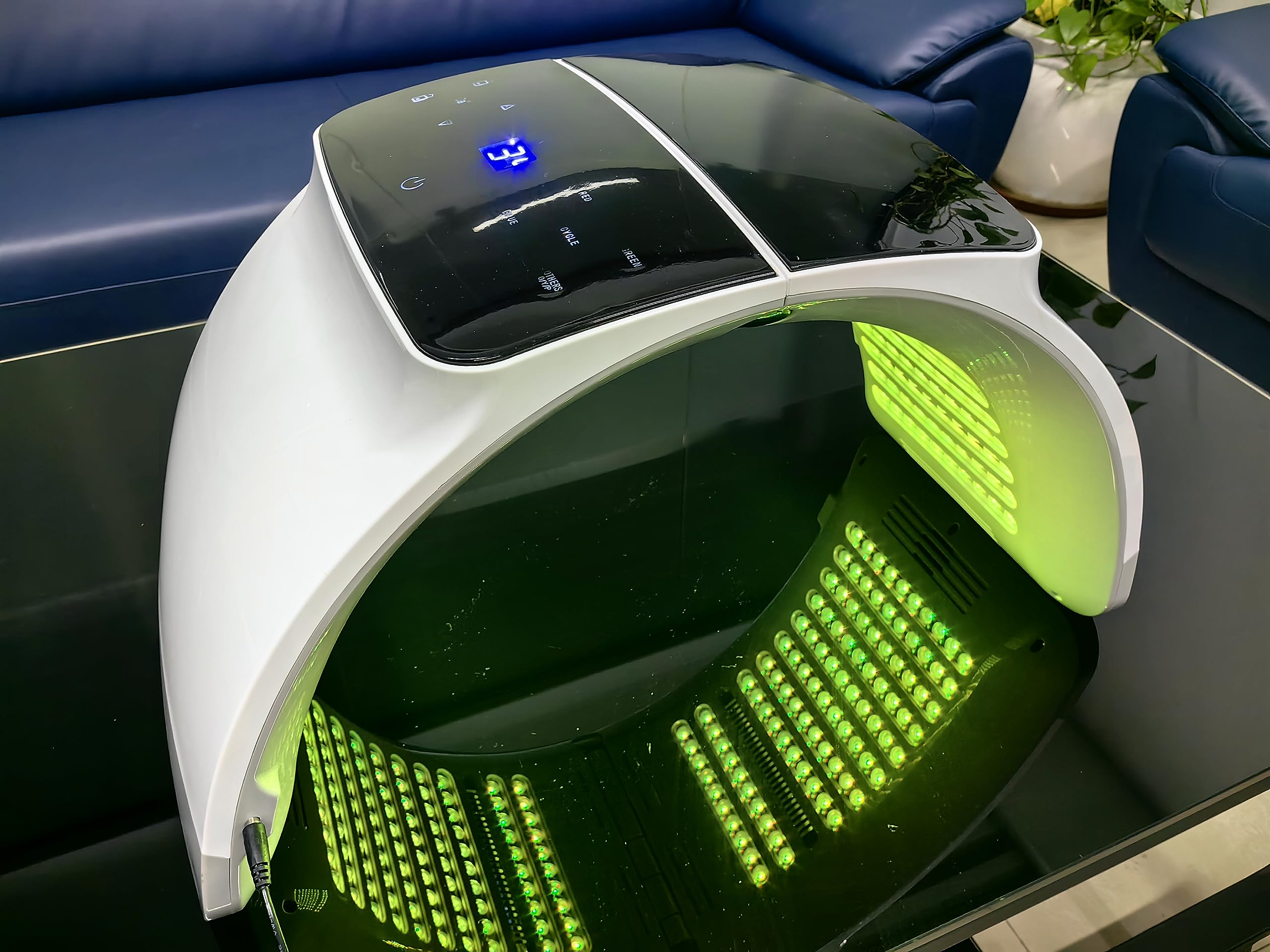 mhpoycd durable materials shown in foldable mask for regular home use