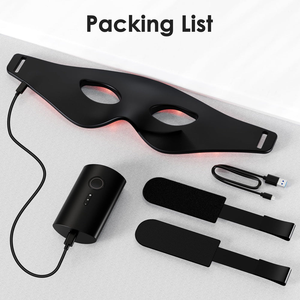 mhpoycd travel-friendly eye mask compact for on-the-go relief
