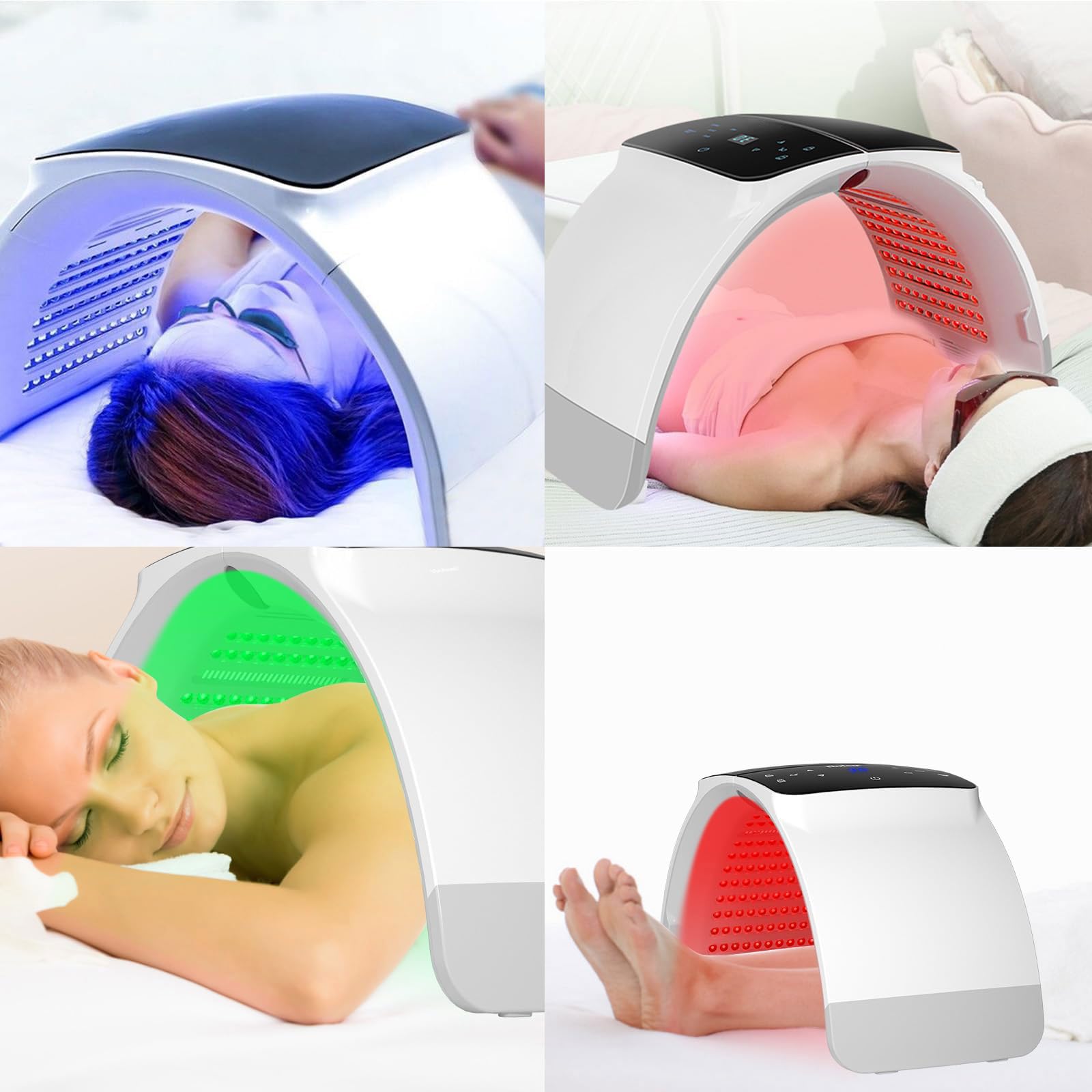 mhpoycd mask can be used on face neck back or knee for targeted sessions
