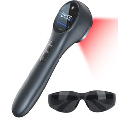 MHPoycd red light therapy device with 14x650nm and 3x808nm for full-body energy support