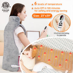 Mia&Coco soft flannel surface feels gentle and cozy against skin.