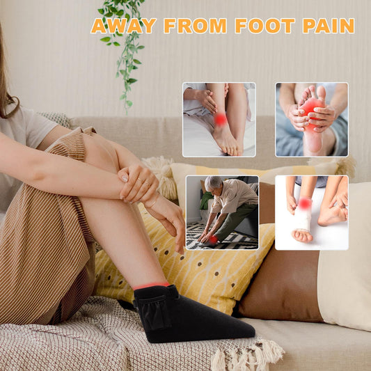 Miaimther red light foot boot side view promotes deep warmth and comfort during use
