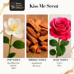 Miami Scents Diffuser Velvet Kiss diffuser-scene in a cozy living room.