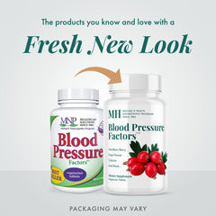 Michael's Blood Pressure Factors label with kosher certification and dosage guidance