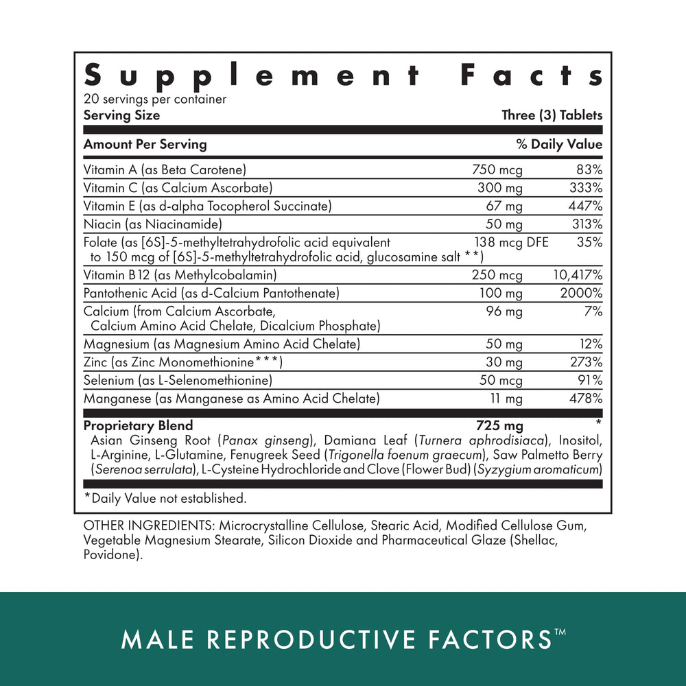 Michael's Health Naturopathic female factors bottle emphasizes cycle health and pregnancy support