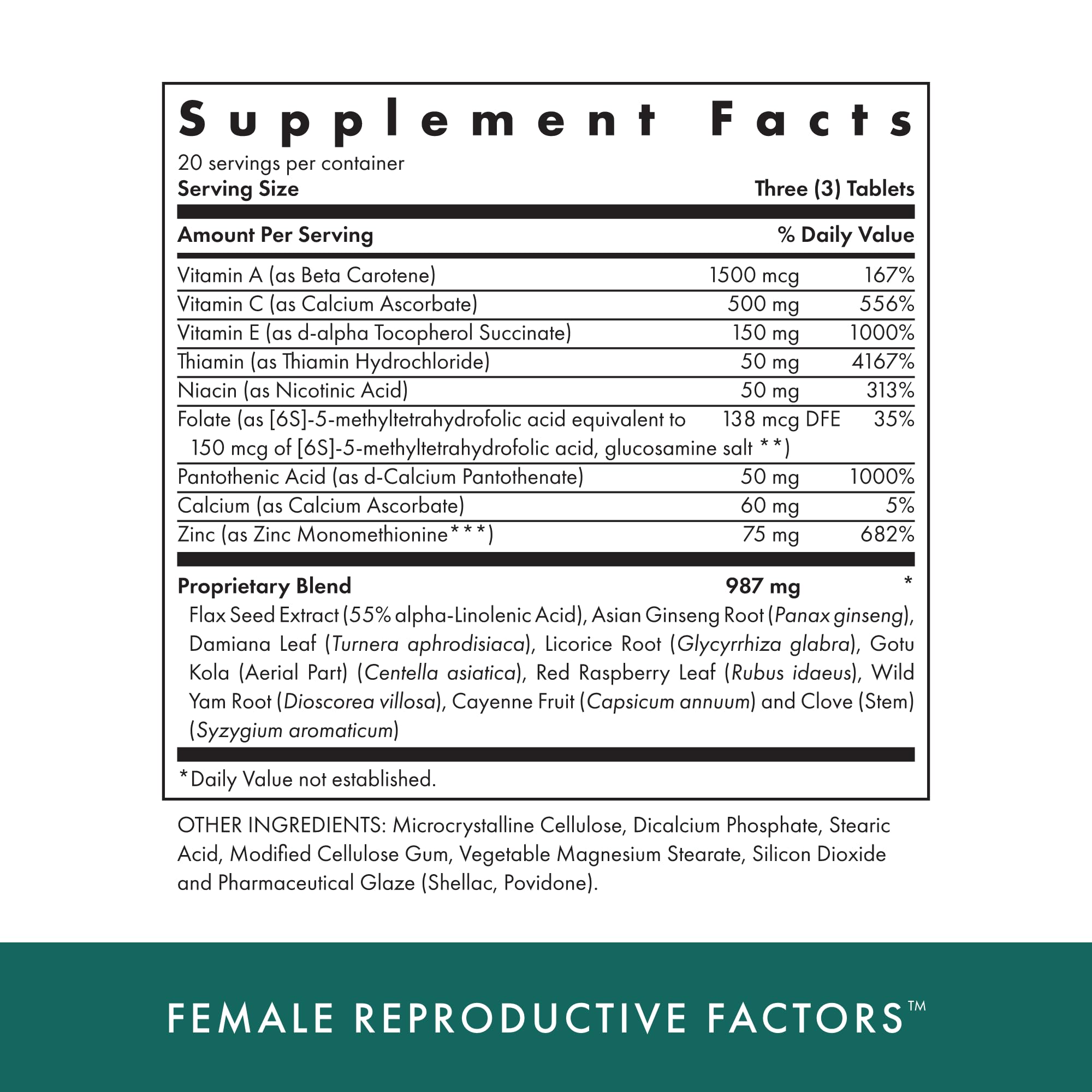 Michael's Health Naturopathic male factors bottle highlights nutrients for sperm support