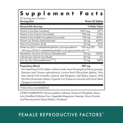 Michael's Health Naturopathic male factors bottle highlights nutrients for sperm support