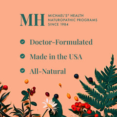 MICHAEL'S Detox packaging color and typography showcase a premium wellness look