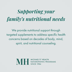 Kosher certification label on Michael's Men's Multivitamin bottle