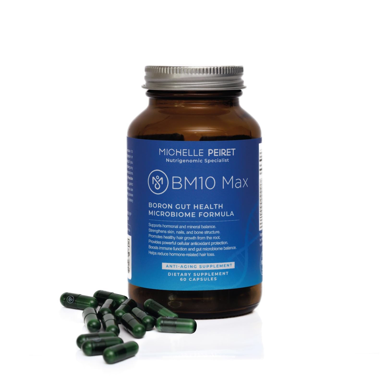 Michelle Peiret BM10 Max boron capsules for daily mineral balance