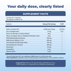 Michelle Peiret BM10 Max gut-friendly formula promoting microbiome balance
