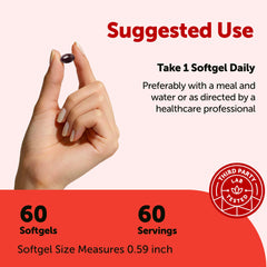 Micro Ingredients Astaxanthin bottle closeup highlighting potency.