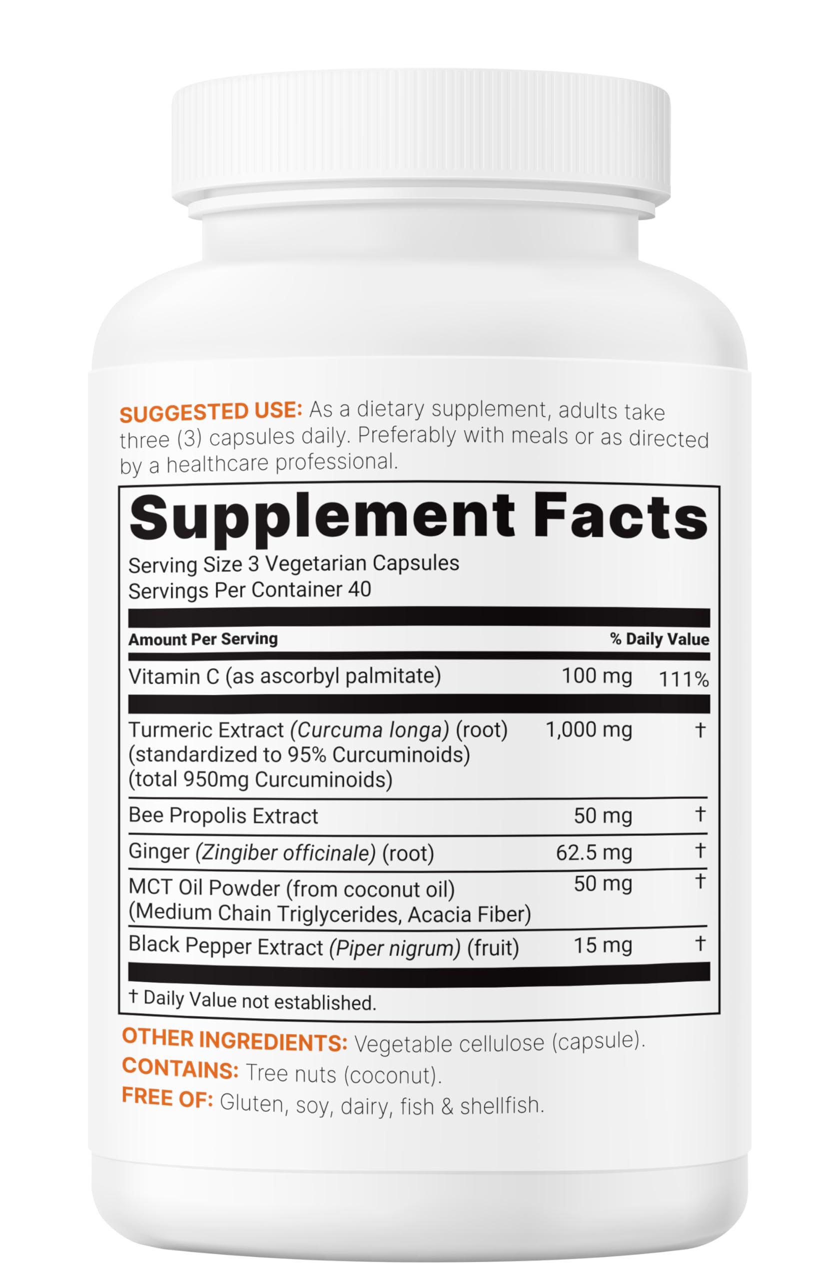 Micro Ingredients bee propolis addition highlighted in ingredients list.